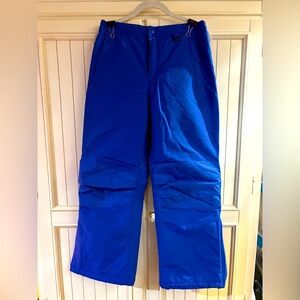 Bright Blue Snow Pants